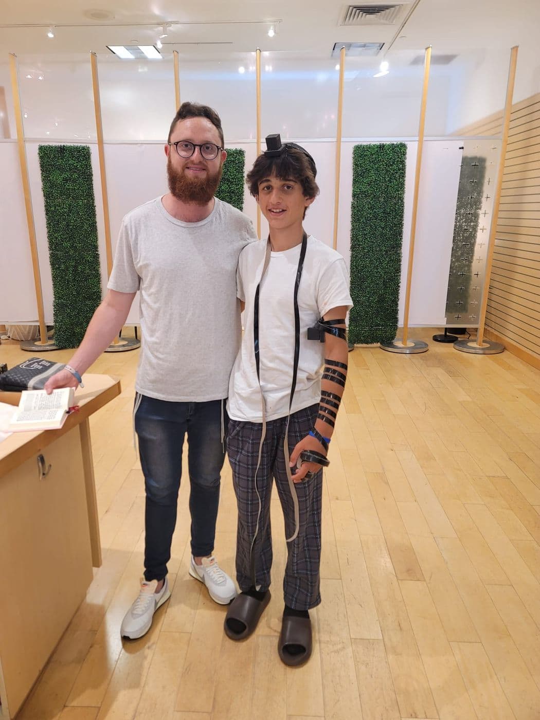 With Israelis