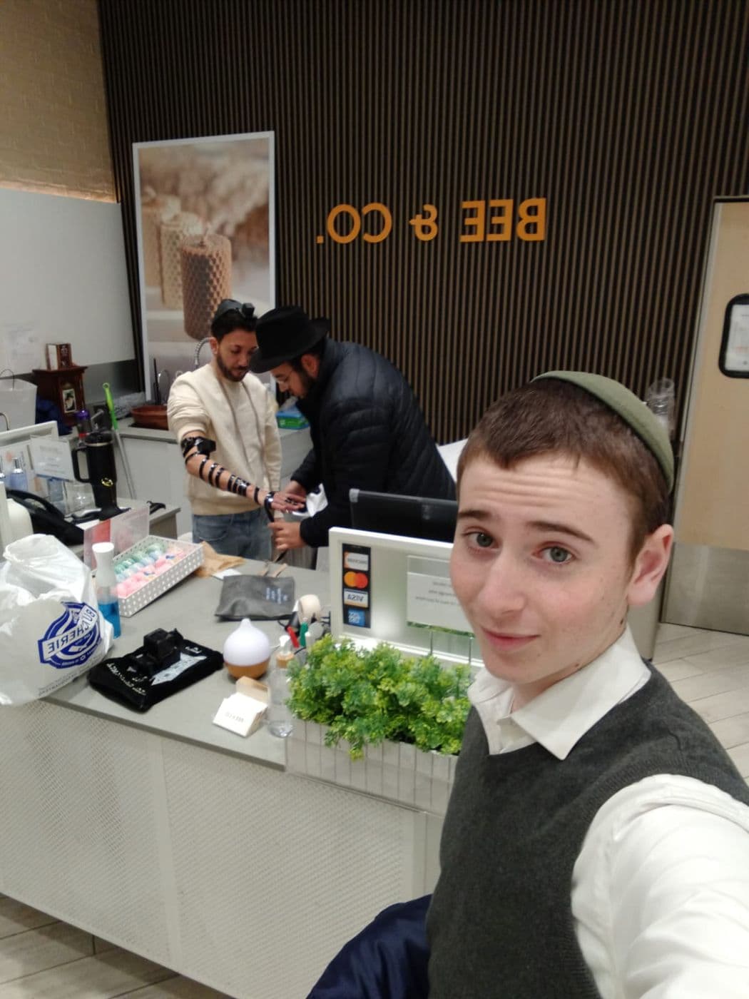 With Israelis