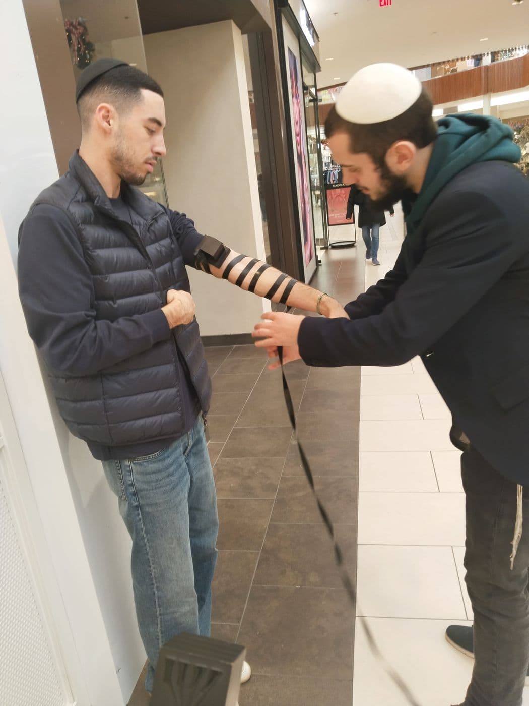With Israelis