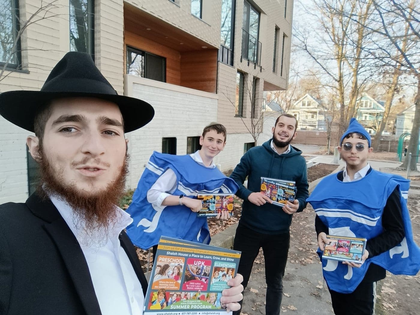 With Israelis